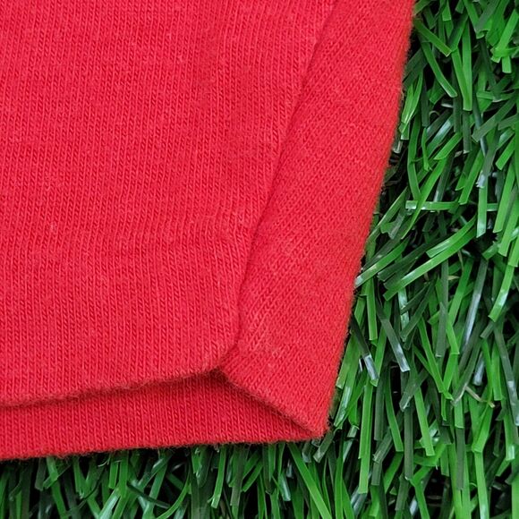 Vintage 80s Wisconsin Shirt Womens M/L Red - Picture 15 of 16